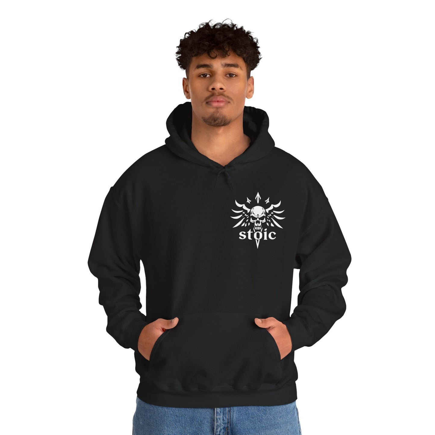 Stoic Philosophy Hoodie: Marcus Aurelius - “The best revenge is not to be like your enemy.”