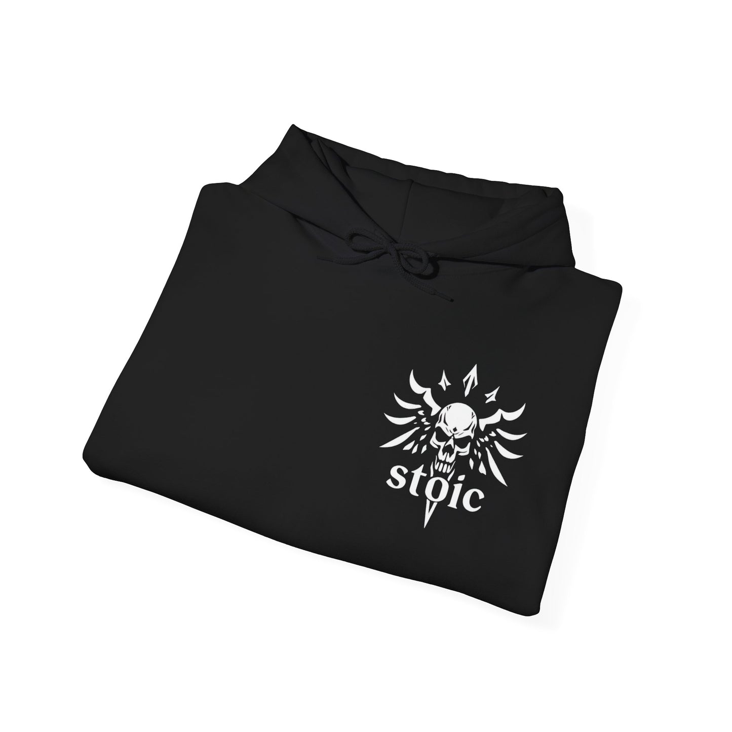 Stoic Philosophy Hoodie: Seneca - “He who is brave is free.”